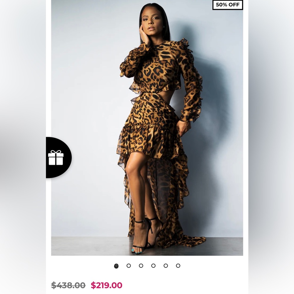 Leopard maxi dress - Picture 2 of 6